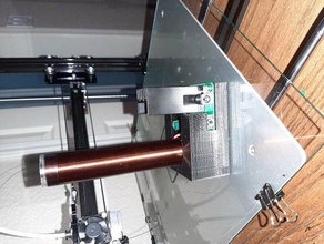 tesla coil holder 3d print model - Mito3D