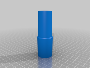 my customized parametric pipe adapter 3d print model - Mito3D