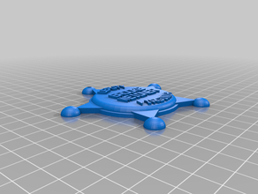 my customized sheriff badge more v2-4 3d print model - Mito3D