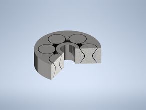 rolamento rolamentos fidget giratório 3d print model - Mito3D