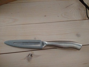 piccola 11 cm coltello da cucina con guaina utensile portalama la protezione cappuccio di trasporto 3d print model - Mito3D