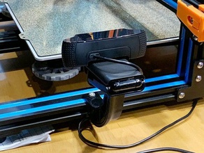3d printer camera mount - universal 2020 2040 extrusion cr-10 creality ender geeetech logitech webcam octoprint tevo tarantula holder 3d print model - Mito3D