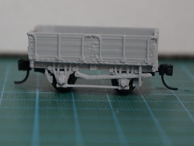 ttn42 qr120 queensland railways qr 14' f wagon 3D print model - Mito3D