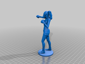 boxer femelle le mdn chien donjons dragons pathfinder 3d print model - Mito3D