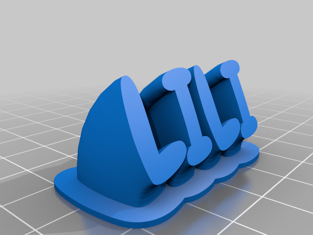 lili kundengebundene 3D print model - Mito3D