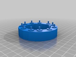bolted flange 3d print model - Mito3D