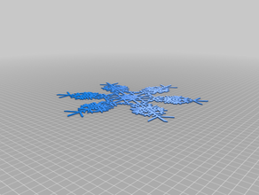 matthews customized snowflake machine 3d print model - Mito3D