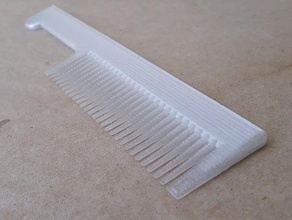 elegante peine del pelo pente 3d print model - Mito3D