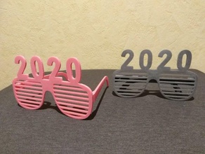 lunettes de 2020 3d print model - Mito3D