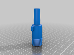showerhead hose connector shower 3d print model - Mito3D