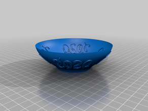 2020 bowl 3d print model - Mito3D