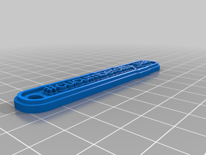 cucumber keychain customized 3d print model - Mito3D