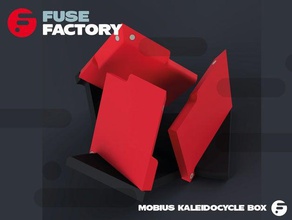 cinétique de möbius kaleidocycle boîte la cube mobius puzzle box 3d print model - Mito3D