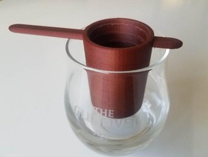 tir une tasse à mesurer de mesure l'once coup feu verre liqueur 3d print model - Mito3D