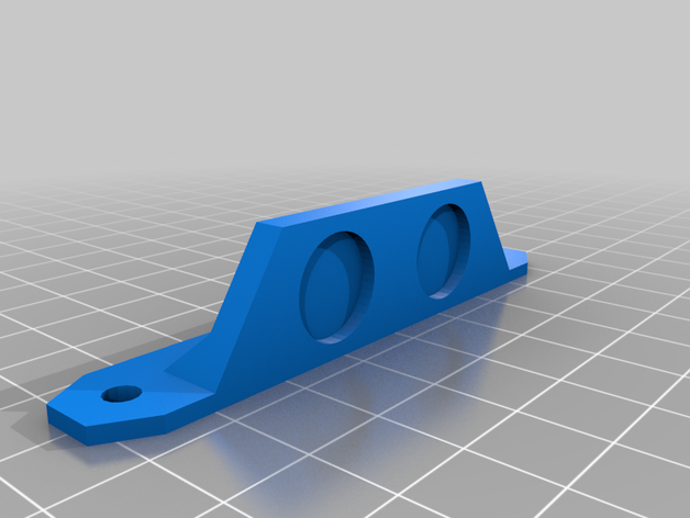 flush magnet holder 3D print model - Mito3D