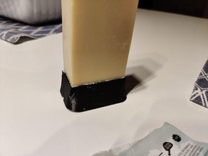 werfzeep houder holder shave soap 3d print model - Mito3D