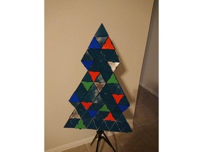 suelo de baldosa árbol navidad el 3d print model - Mito3D
