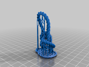 bowline knot rope ropework 3d print model - Mito3D