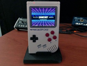 retroflag gpi stand de maille nettoyage remix gameboy raspberry pi rétro retropie les jeux vidéo du jeu 3d print model - Mito3D