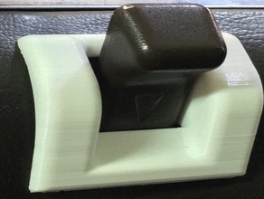 toyota créssida mx63 porta botão de bloqueio painel substituição 3d print model - Mito3D