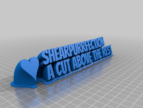 mjnameplate customized 3d print model - Mito3D