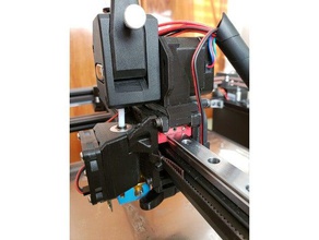 blv mgn cube - x carriage fixed bmg direct drive 3d print model - Mito3D