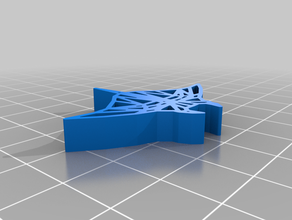 meine angepasste origami manta ray kundengebundene 3d print model - Mito3D