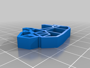 benim origami bison özelleştirilmiş 3d print model - Mito3D