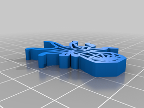 mon personnalisés origami poulpe personnalisé 3d print model - Mito3D