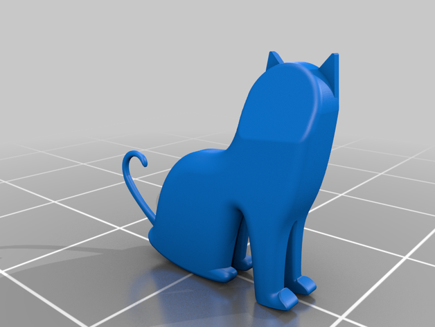 cat 3D print model - Mito3D