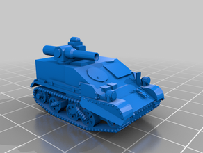 1 100 wiesel awc systems 3d print model - Mito3D