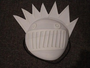 boognish maschera di halloween la ween 3d print model - Mito3D