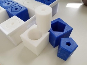neaf blocco - ligno il i blocchi giocattolo giocattoli 3d print model - Mito3D