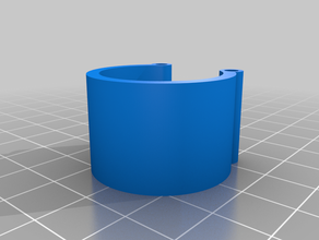 my customized pipe clamp 3d print model - Mito3D