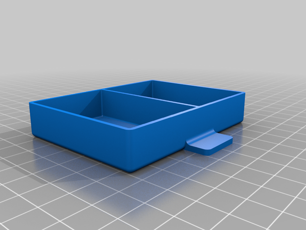 meu personalizadas a caixa da gaveta padrão hexadecimal lados personalizado 3D print model - Mito3D