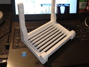 einfaches rack-system v1 Bad garage hobby Küche office rack stapelbar 3d print model - Mito3D