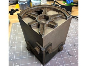industrial temática de tejido la tapa caja el diseño 3d print model - Mito3D
