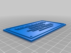 distesa rocinante placca belter mcrn 3d print model - Mito3D