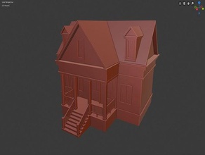 Haus Architektur 3d print model - Mito3D
