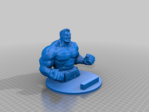 hulk phonestand 3d print model - Mito3D