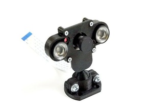 raspberry pi telecamera a infrarossi caso v20 La stampa 3d di montaggio videocamera fotocamera 3d print model - Mito3D