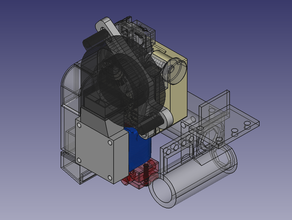 e3d v6 titan ventilador radial heatbreak mais frio e3d-titan extrusora 3d print model - Mito3D