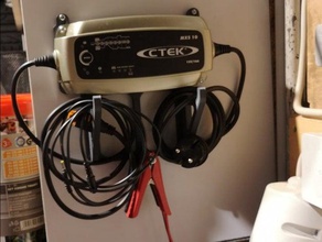 ctek mxs 10 holder ladeger t charger halter 3d print model - Mito3D