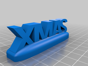xmas Weihnachten stehen Weihnachts-Dekorationen ornament Dekoration 3d print model - Mito3D