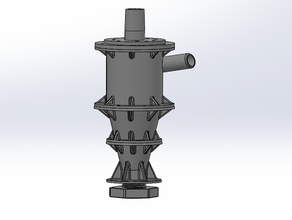 cyclon separator 3d print model - Mito3D