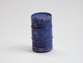 barril de petróleo 28mm miniatura o óleo 3d print model - Mito3D