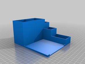 secretária organizador 3d print model - Mito3D