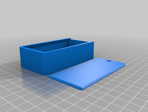 meine angepasste Runde box mit Deckel kundengebundene 3d print model - Mito3D