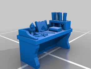 mage's table dnd rpg tabletop 3d print model - Mito3D