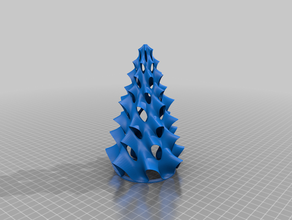 l'albero di natale 3d print model - Mito3D